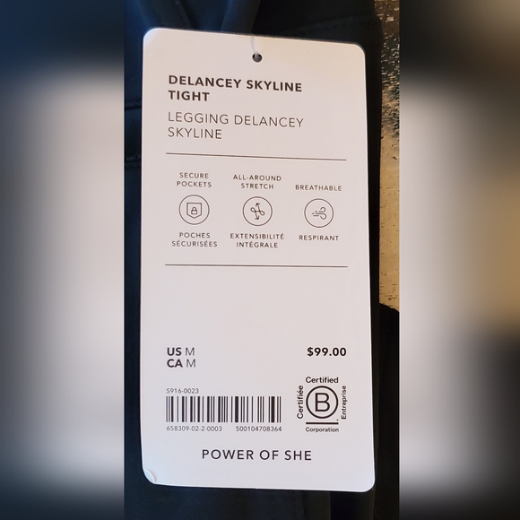 Athleta Delancey Skyline Tight NWT - Picture 5 of 6